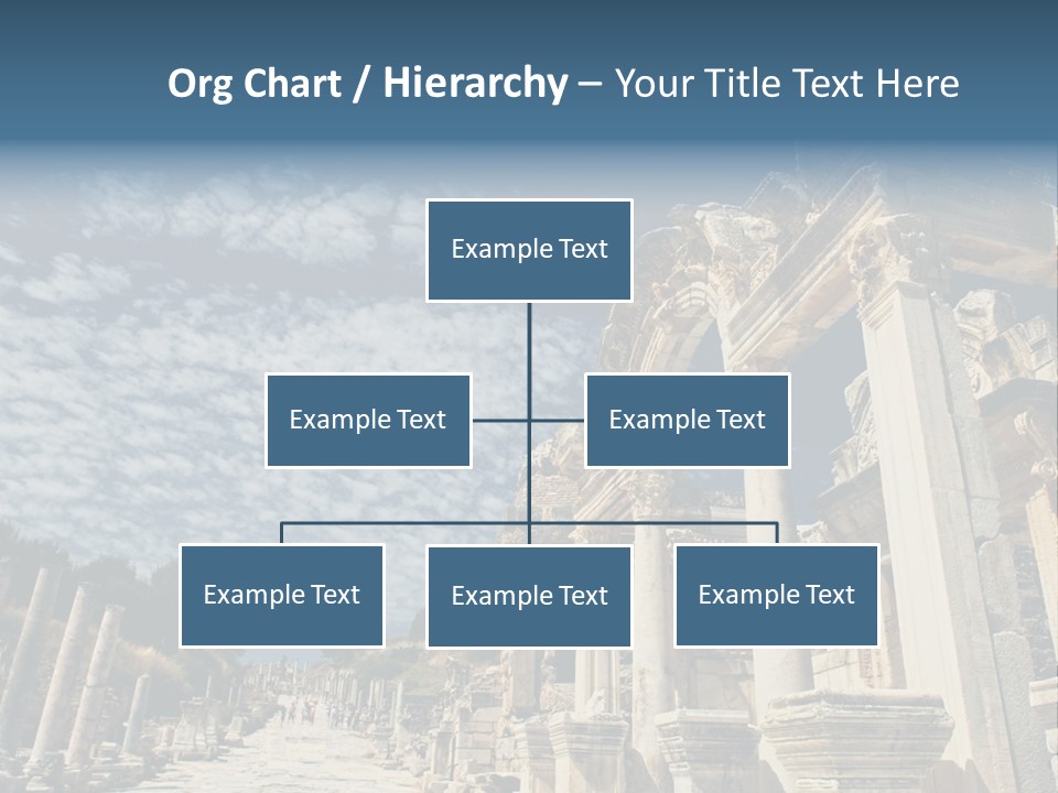 Columns East Selcuk PowerPoint Template