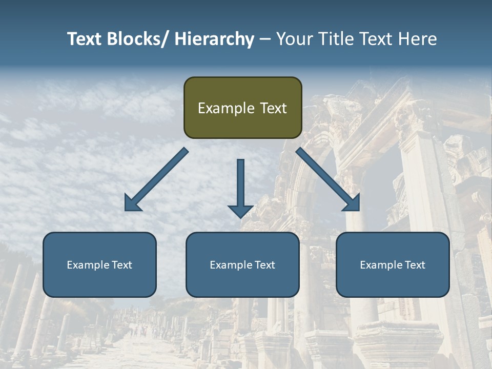Columns East Selcuk PowerPoint Template