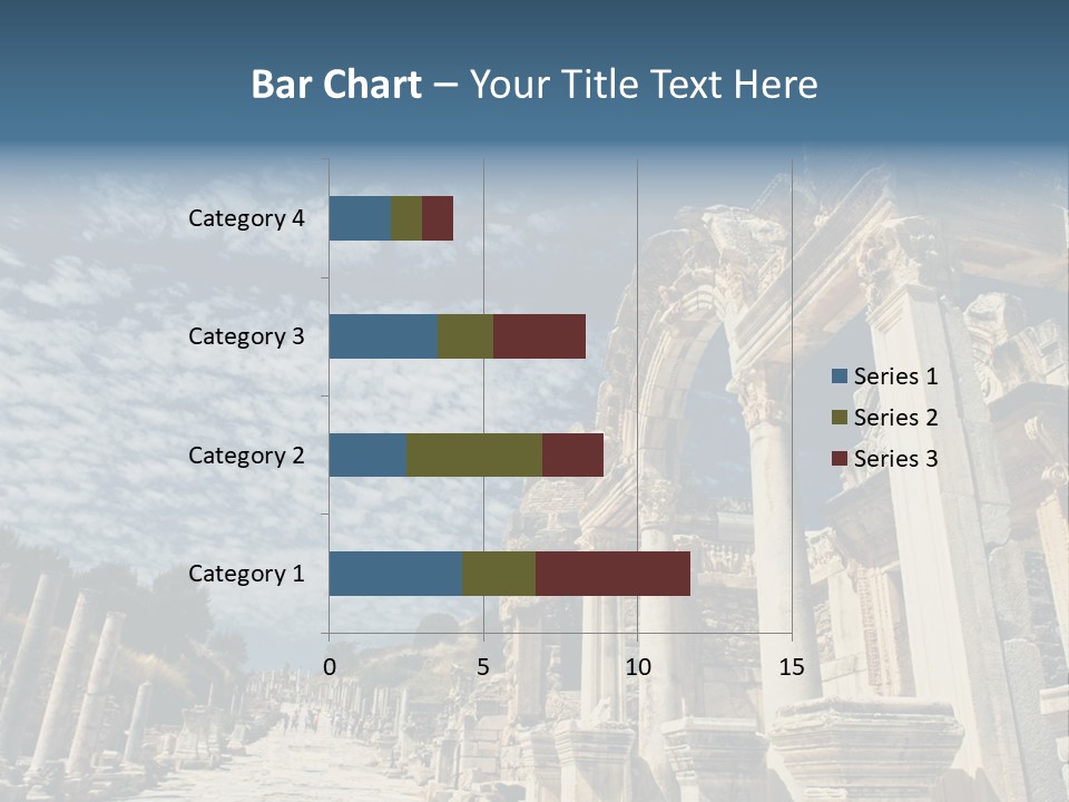 Columns East Selcuk PowerPoint Template