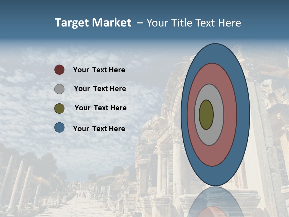 Columns East Selcuk PowerPoint Template