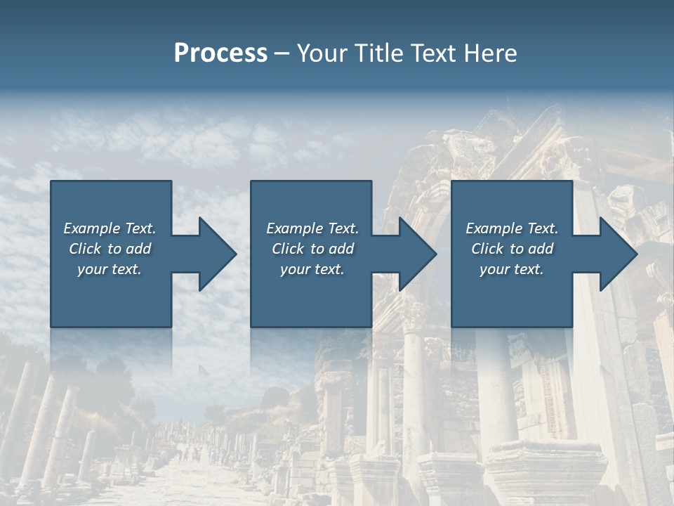 Columns East Selcuk PowerPoint Template