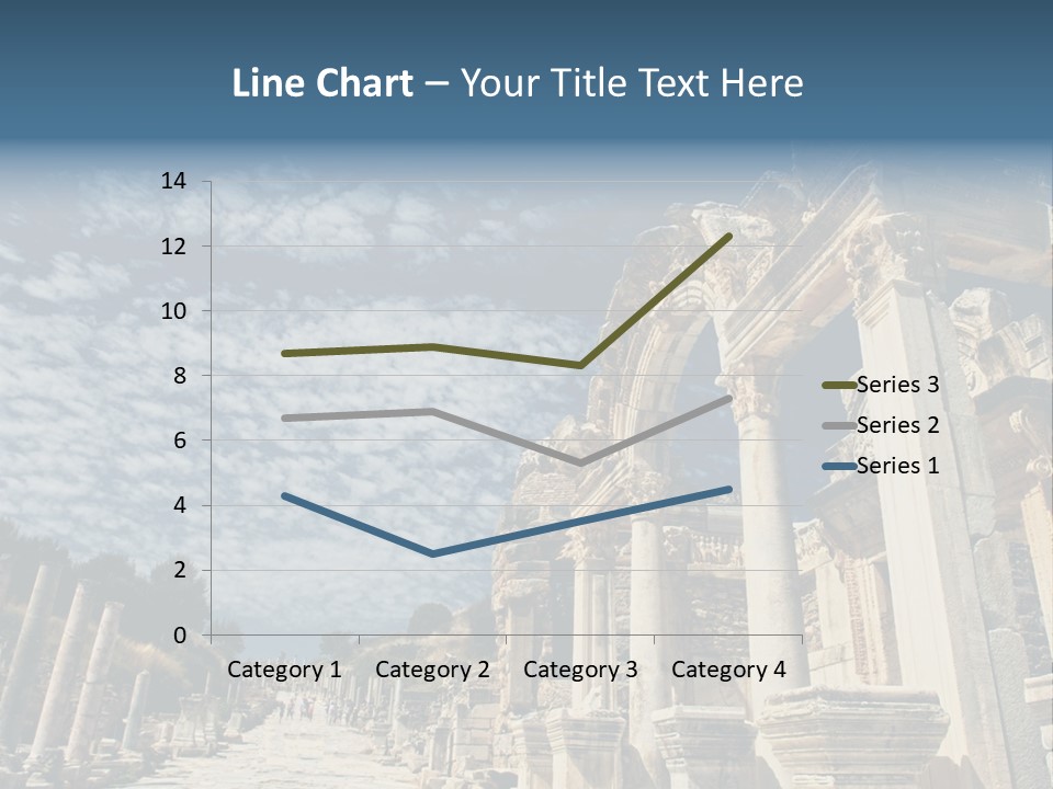 Columns East Selcuk PowerPoint Template