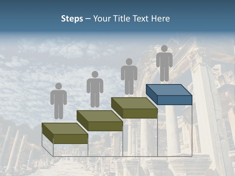 Columns East Selcuk PowerPoint Template