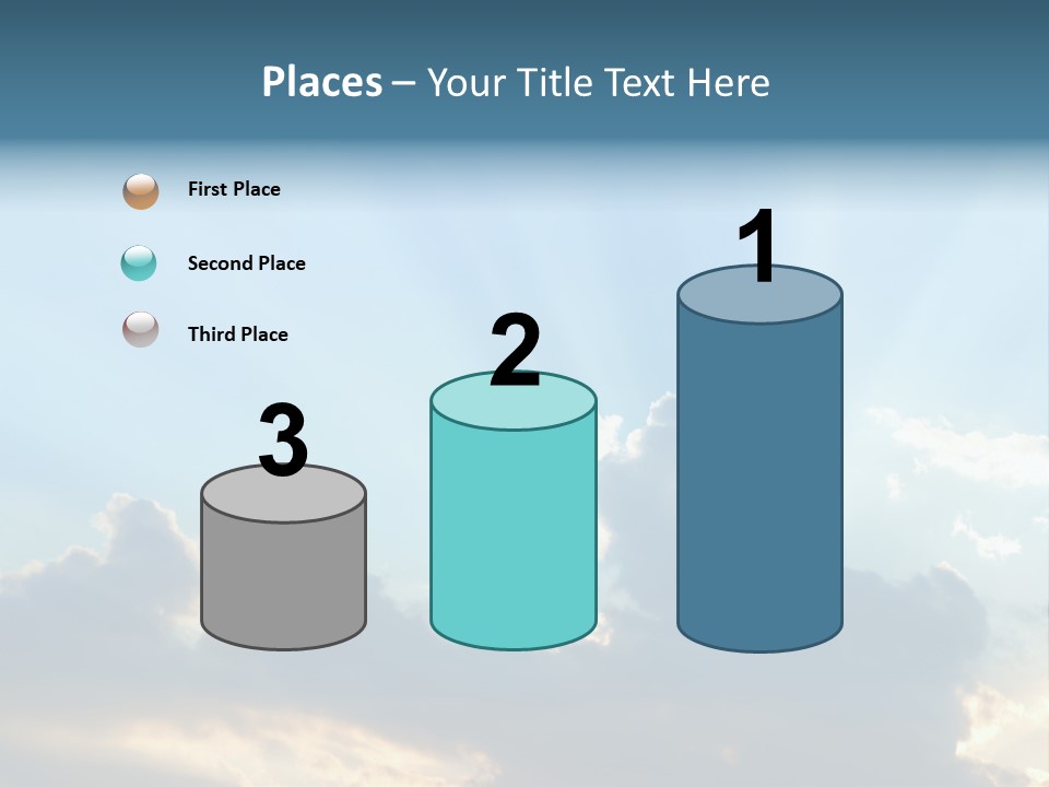 Scene White Summer PowerPoint Template