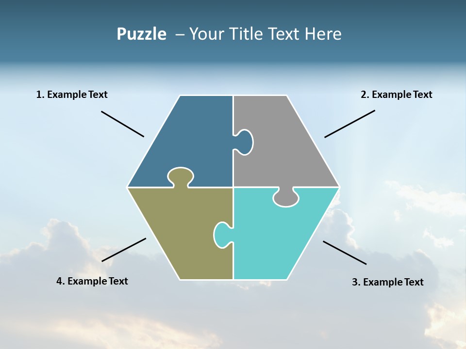 Scene White Summer PowerPoint Template