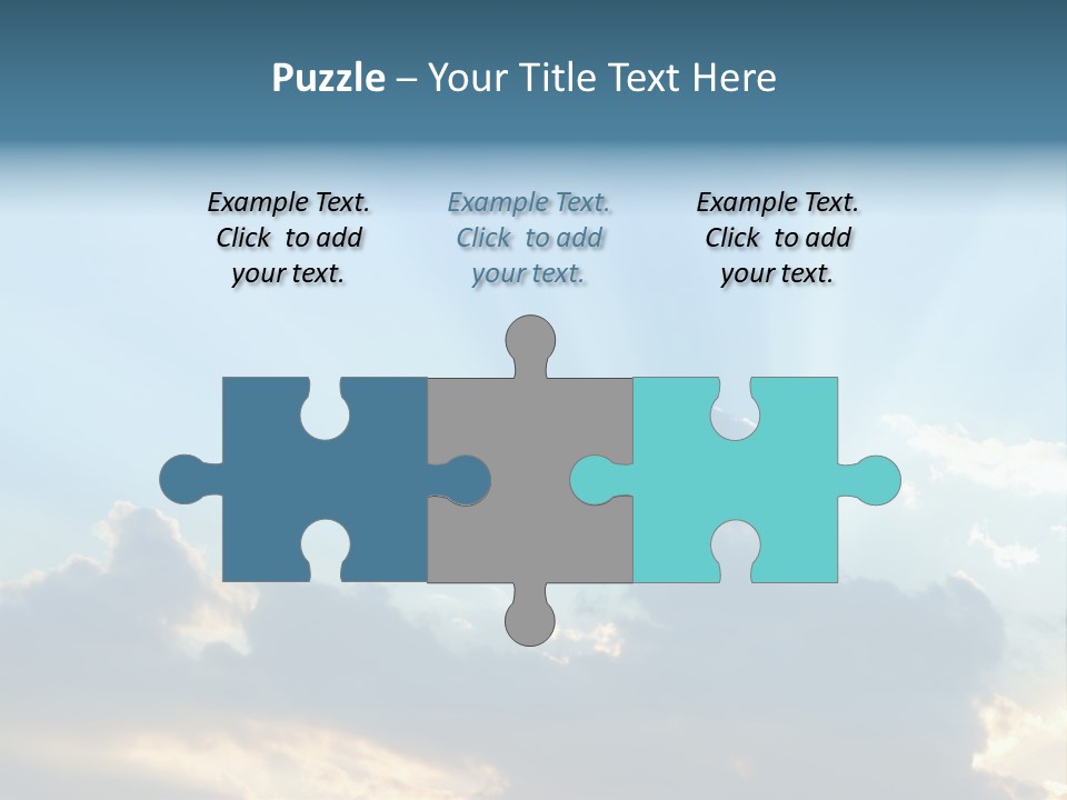 Scene White Summer PowerPoint Template