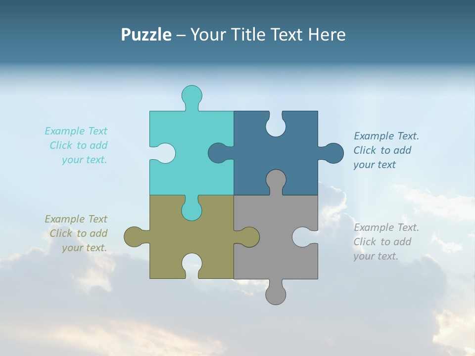 Scene White Summer PowerPoint Template