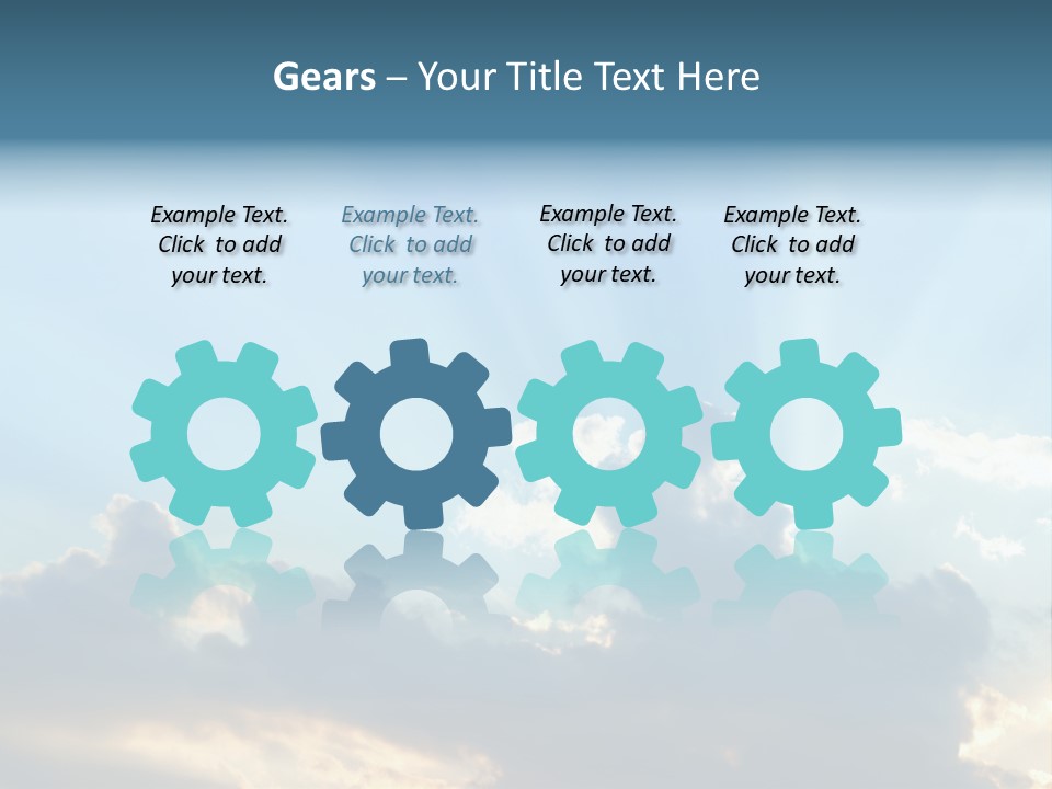 Scene White Summer PowerPoint Template