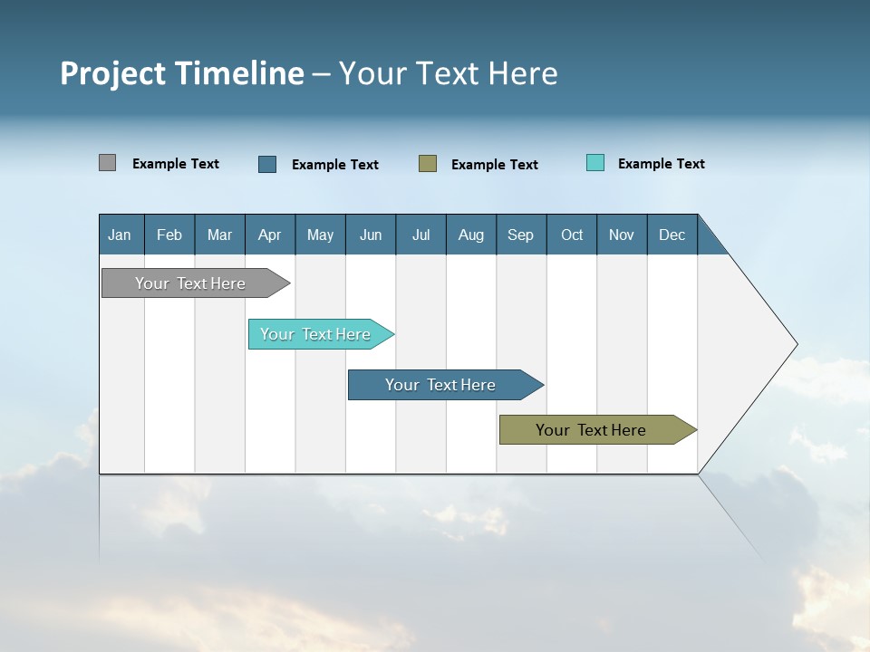 Scene White Summer PowerPoint Template