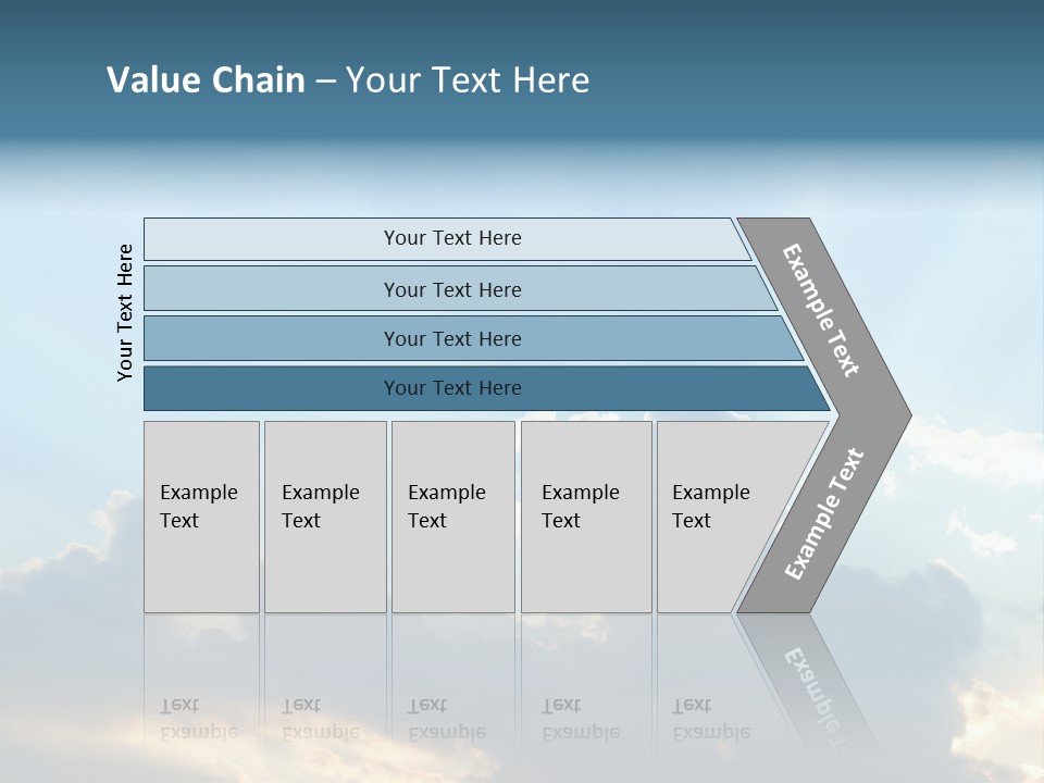 Scene White Summer PowerPoint Template