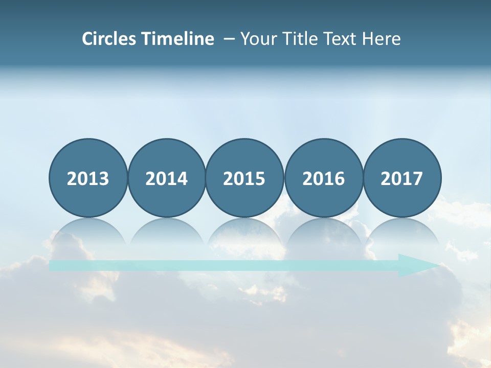 Scene White Summer PowerPoint Template