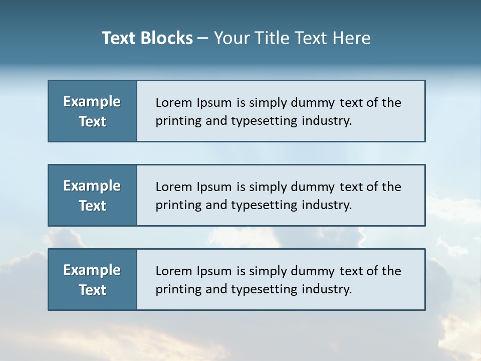 Scene White Summer PowerPoint Template