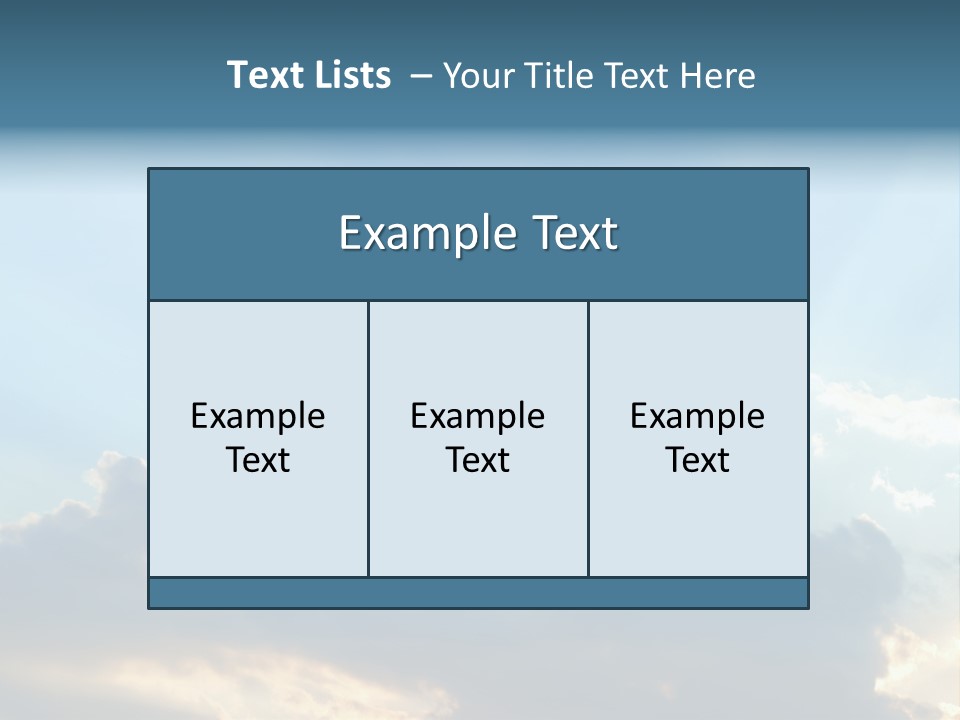 Scene White Summer PowerPoint Template