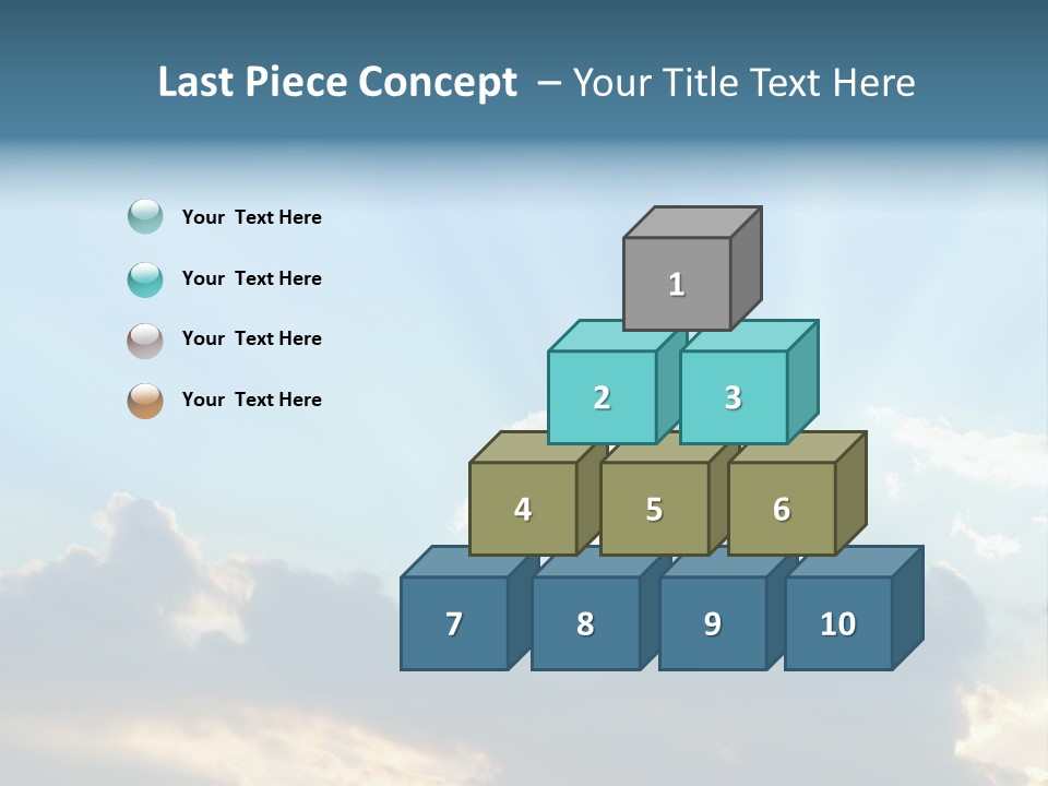 Scene White Summer PowerPoint Template