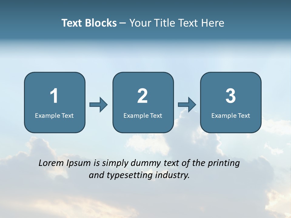 Scene White Summer PowerPoint Template