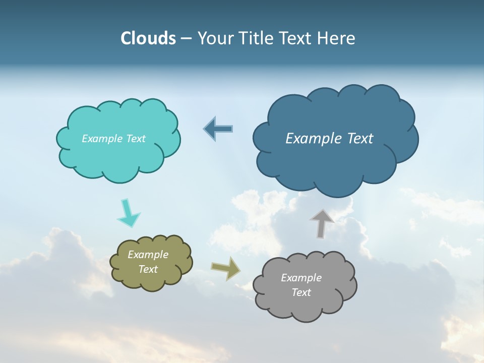 Scene White Summer PowerPoint Template