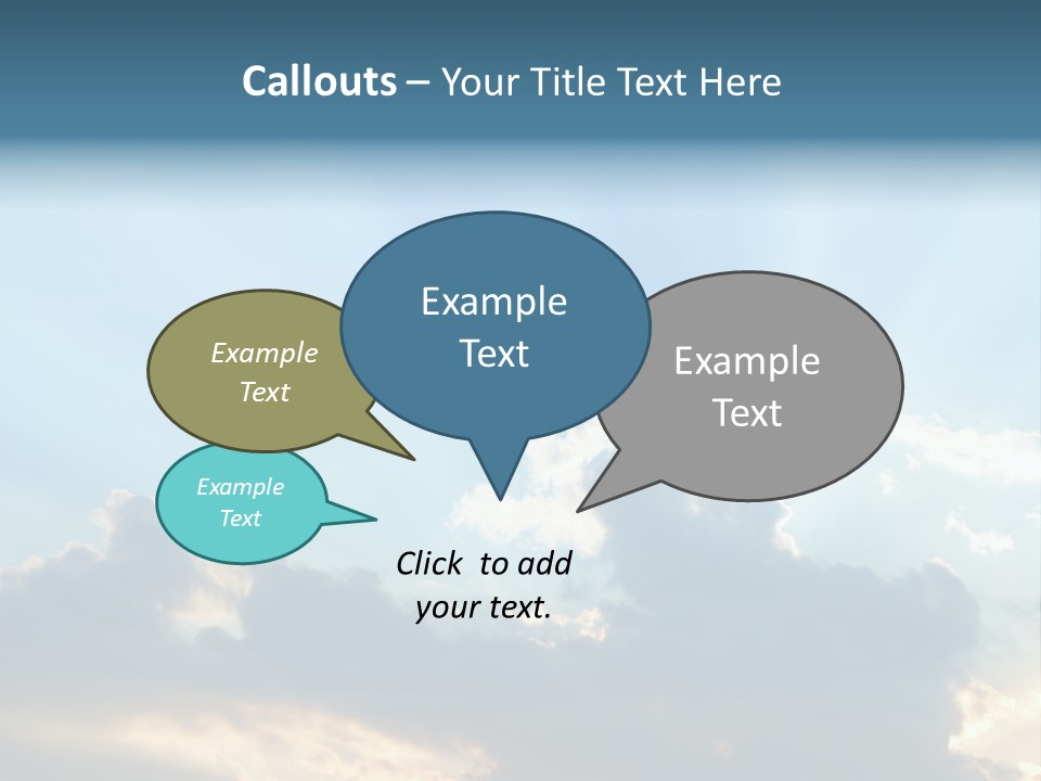 Scene White Summer PowerPoint Template