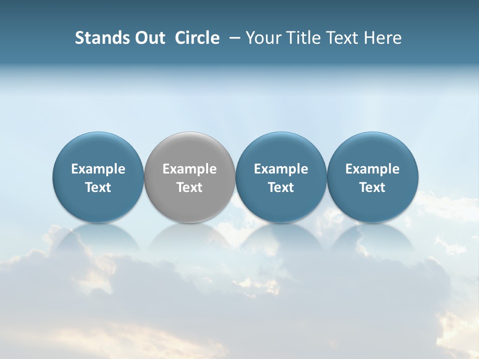 Scene White Summer PowerPoint Template