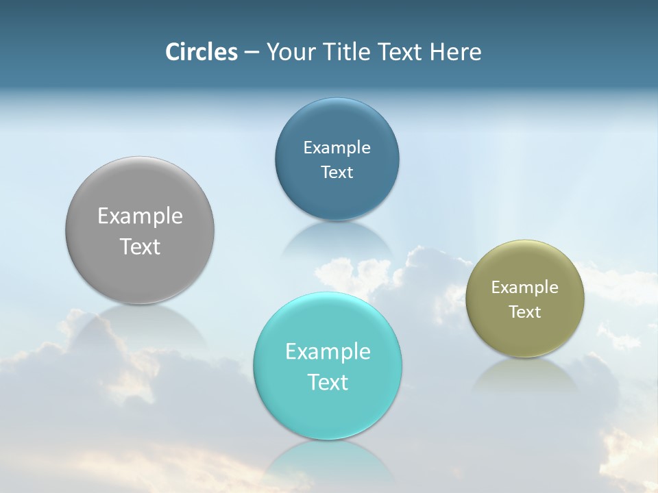 Scene White Summer PowerPoint Template