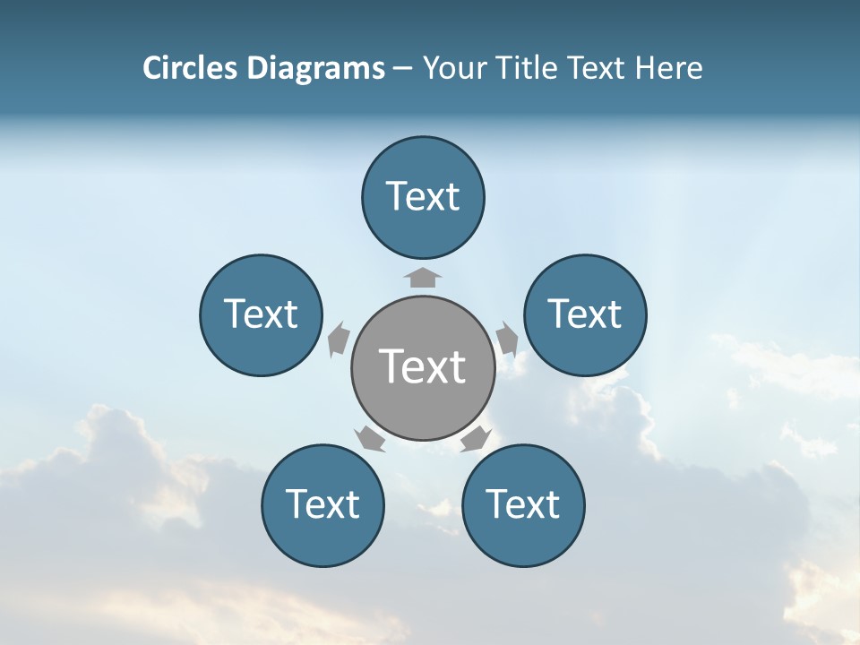 Scene White Summer PowerPoint Template