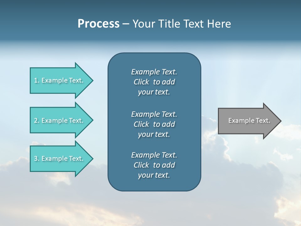 Scene White Summer PowerPoint Template