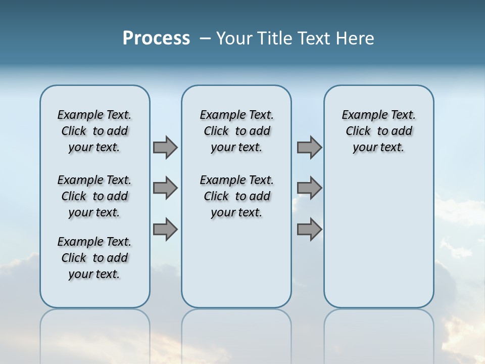 Scene White Summer PowerPoint Template
