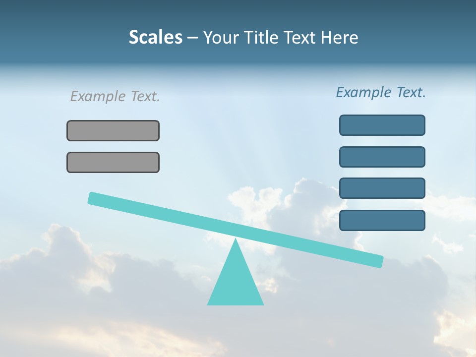 Scene White Summer PowerPoint Template