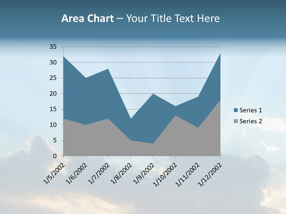 Scene White Summer PowerPoint Template