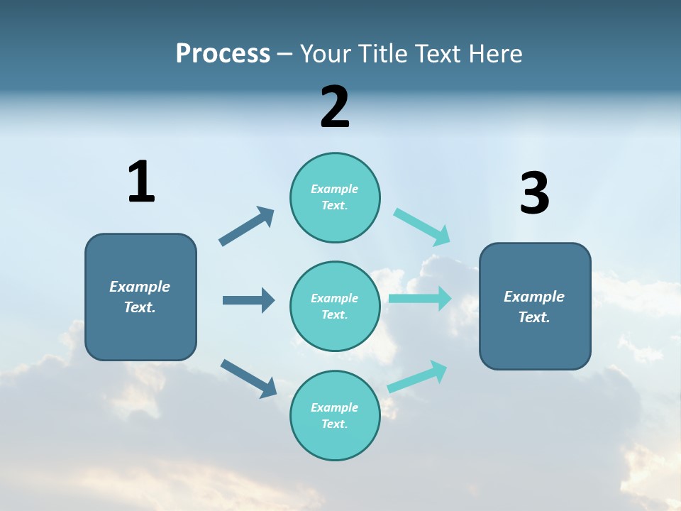 Scene White Summer PowerPoint Template