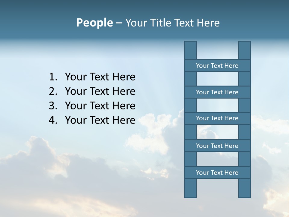 Scene White Summer PowerPoint Template