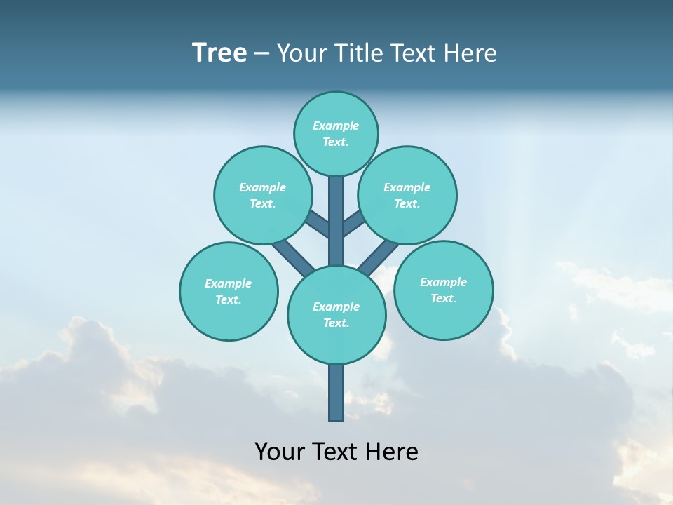 Scene White Summer PowerPoint Template