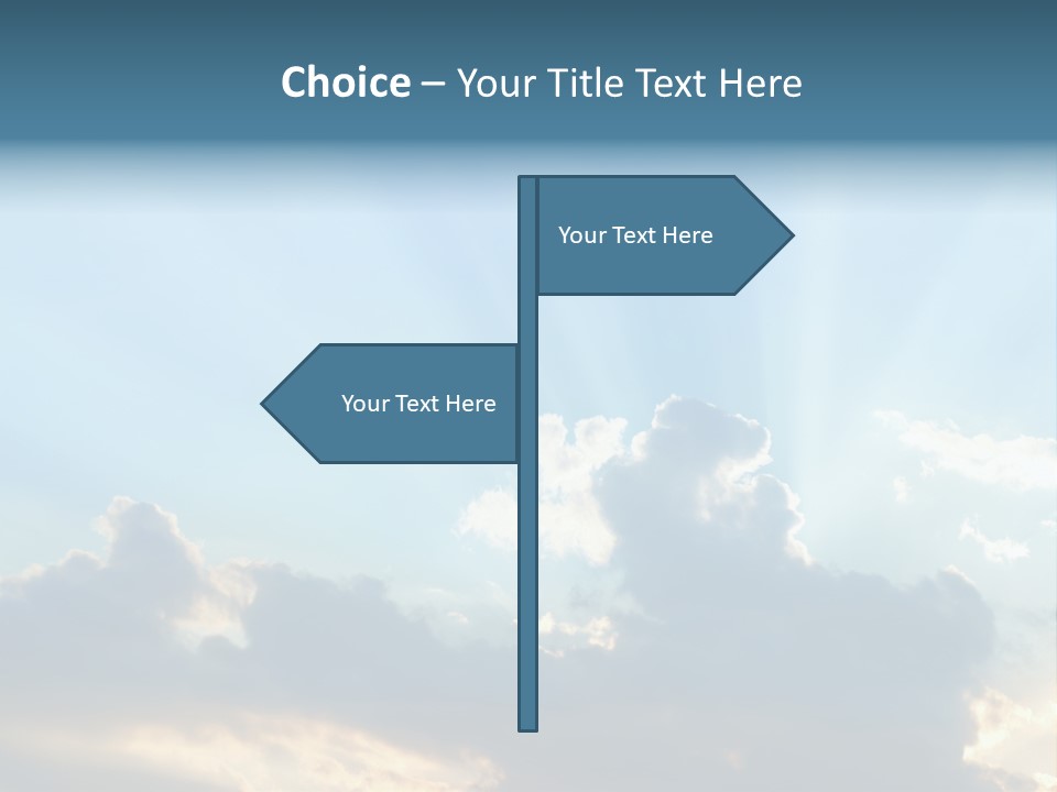 Scene White Summer PowerPoint Template