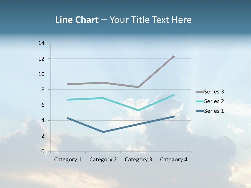 Scene White Summer PowerPoint Template