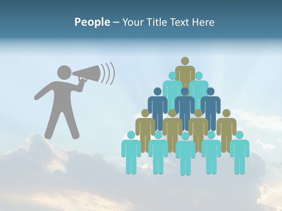 Scene White Summer PowerPoint Template