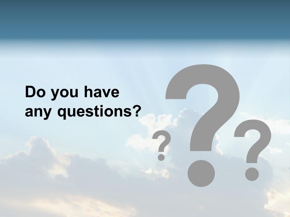 Scene White Summer PowerPoint Template