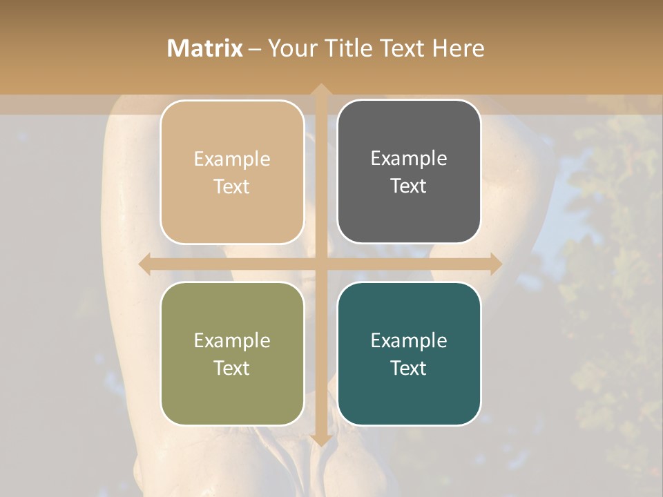 Art Antique Woman PowerPoint Template