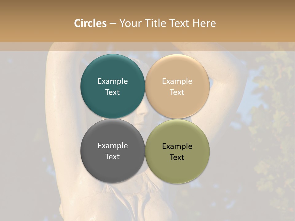 Art Antique Woman PowerPoint Template