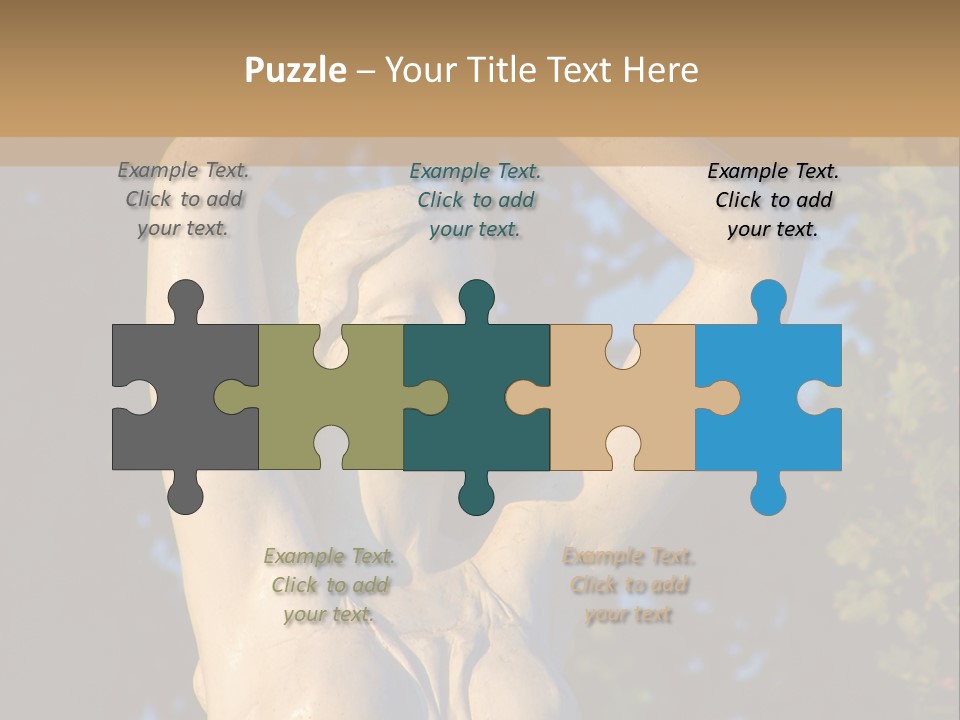 Art Antique Woman PowerPoint Template