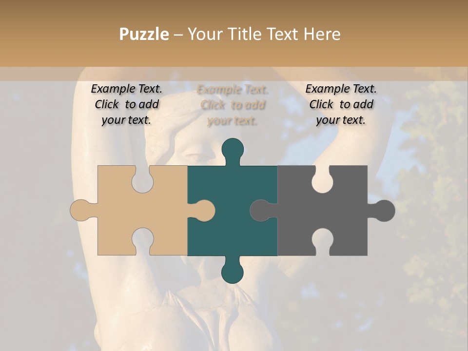 Art Antique Woman PowerPoint Template