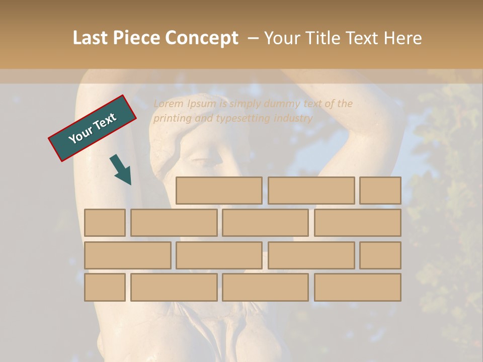 Art Antique Woman PowerPoint Template