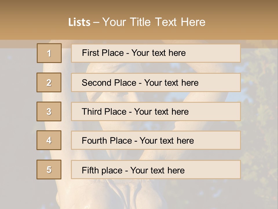 Art Antique Woman PowerPoint Template