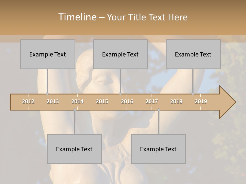 Art Antique Woman PowerPoint Template