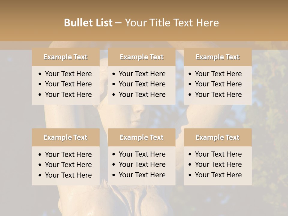 Art Antique Woman PowerPoint Template