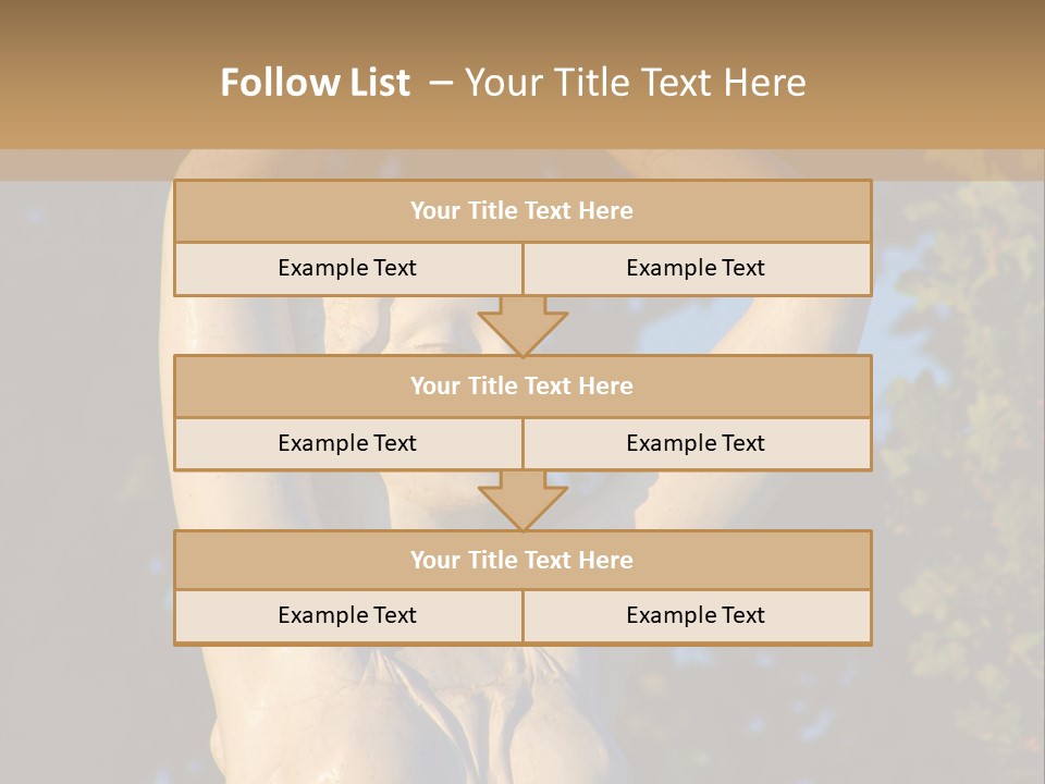 Art Antique Woman PowerPoint Template