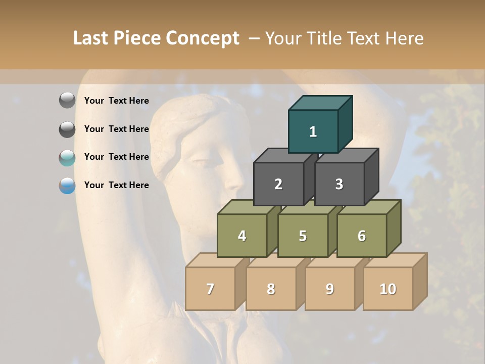 Art Antique Woman PowerPoint Template