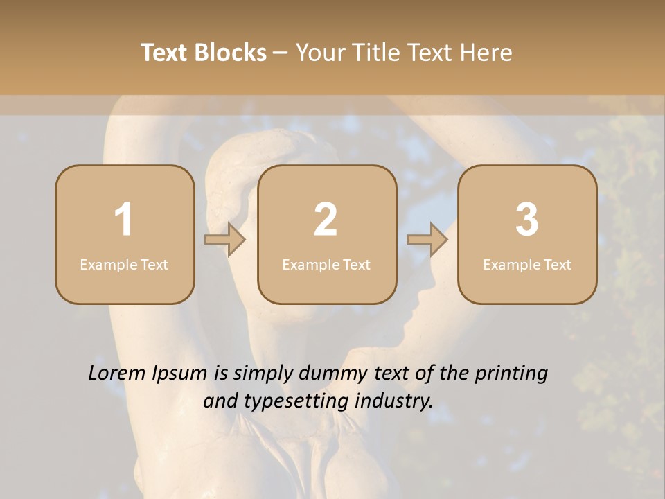 Art Antique Woman PowerPoint Template