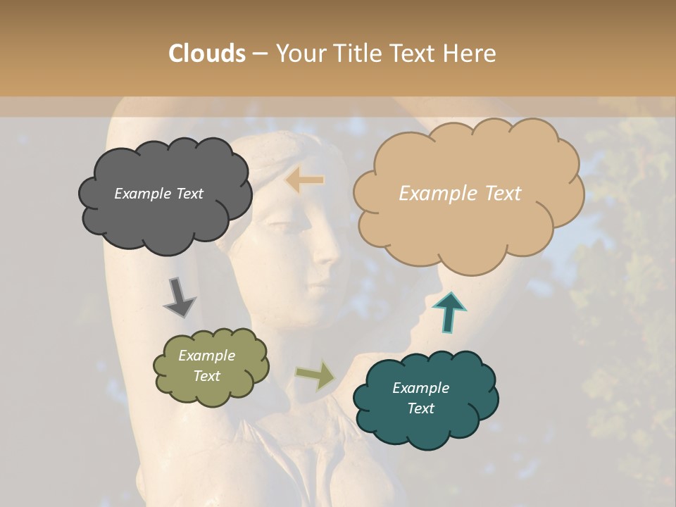 Art Antique Woman PowerPoint Template