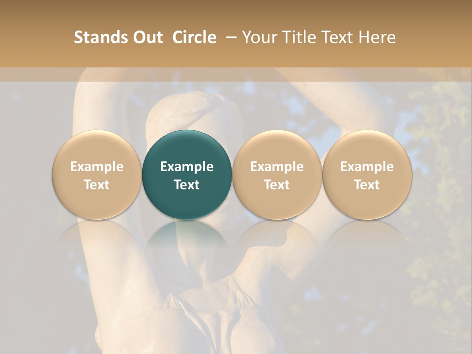 Art Antique Woman PowerPoint Template