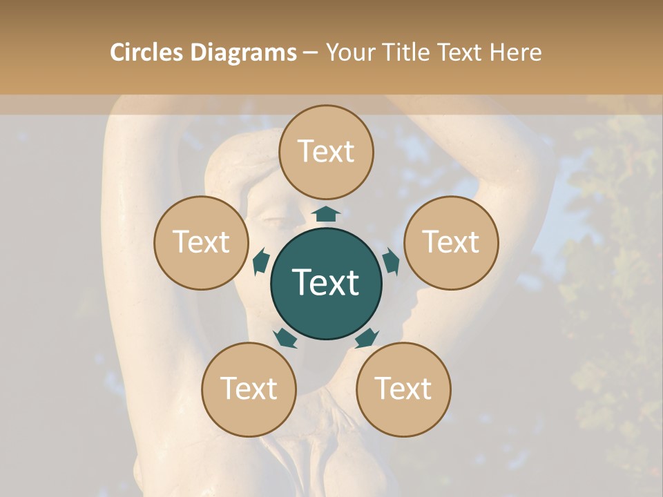 Art Antique Woman PowerPoint Template