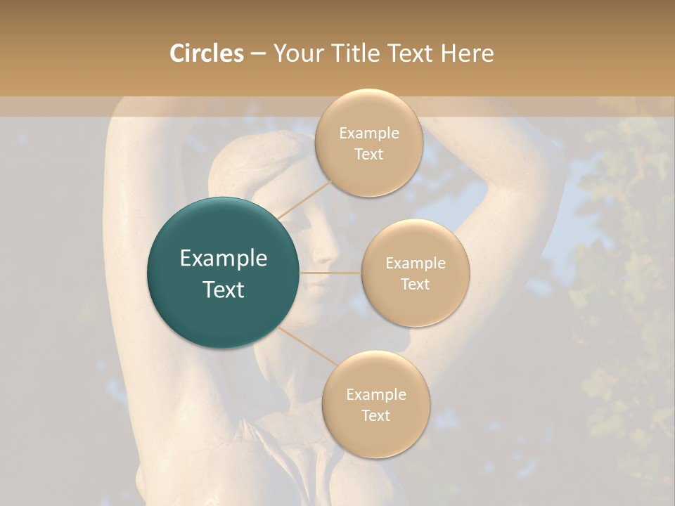 Art Antique Woman PowerPoint Template